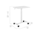 Seville Classics airLIFT Pneumatic Mobile Desk Cart