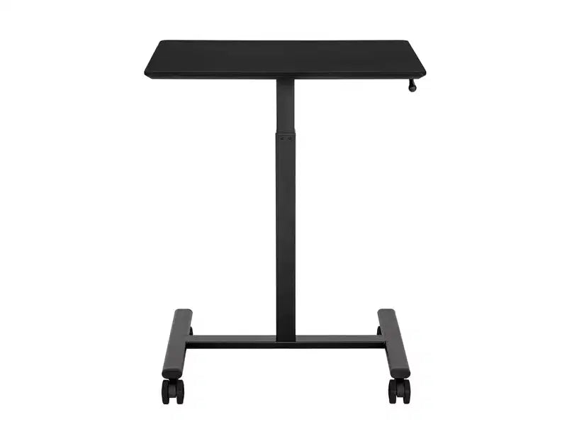 Seville Classics airLIFT Pneumatic Mobile Desk Cart