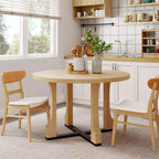 Christopher Knight Home Dakota 48 Rustic Criss Cross Frame Round Dining Table