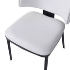Christopher Knight Home Enoch Modern Faux Leather Upholstered Dining Chairs (Set of 2)
