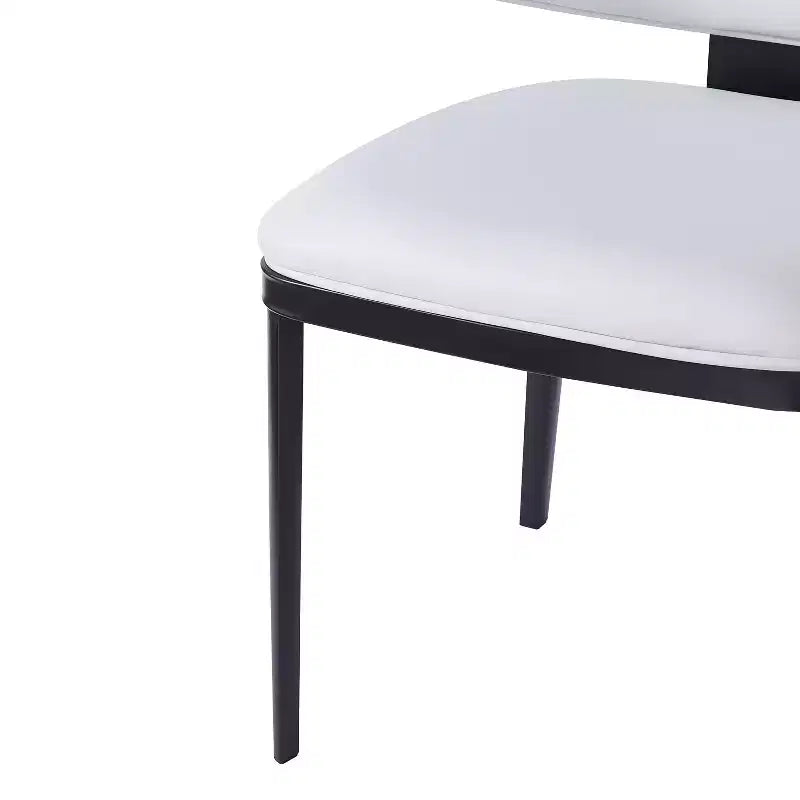 Christopher Knight Home Enoch Modern Faux Leather Upholstered Dining Chairs (Set of 2)