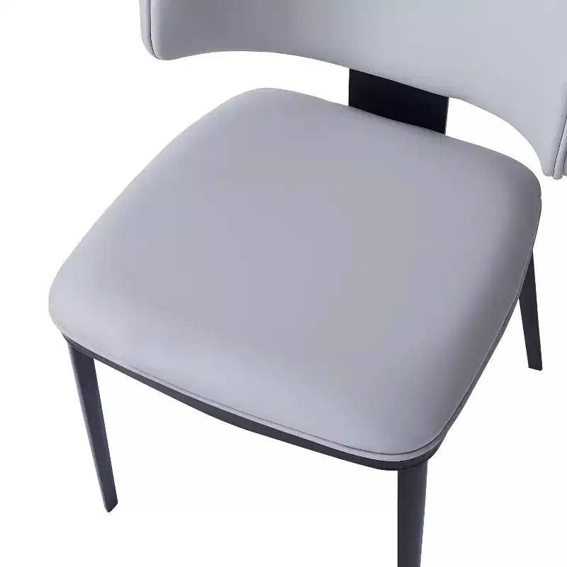 Christopher Knight Home Enoch Modern Faux Leather Upholstered Dining Chairs (Set of 2)