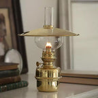Kings County Tools Brass Captains Shade Oil Lamp