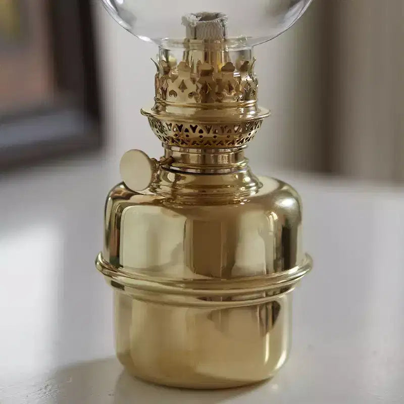Kings County Tools Brass Captains Shade Oil Lamp