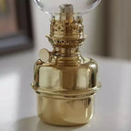 Kings County Tools Brass Captains Shade Oil Lamp