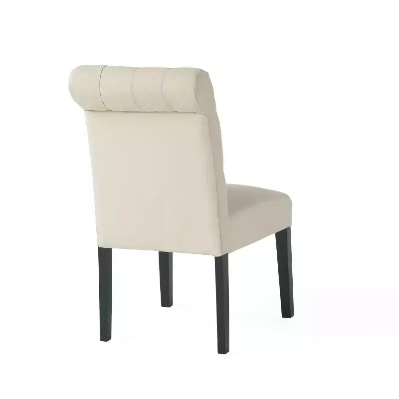 Christopher Knight Home Emerson Contemporary Tufted Rolltop Dining Chairs (Set of 2)