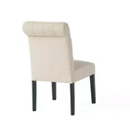 Christopher Knight Home Emerson Contemporary Tufted Rolltop Dining Chairs (Set of 2)
