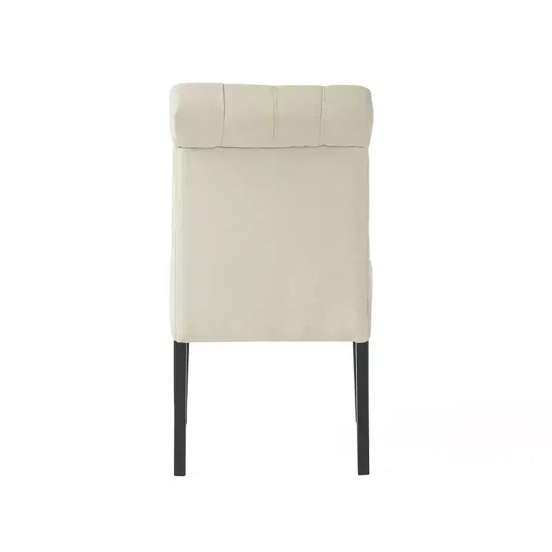 Christopher Knight Home Emerson Contemporary Tufted Rolltop Dining Chairs (Set of 2)