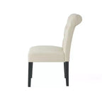 Christopher Knight Home Emerson Contemporary Tufted Rolltop Dining Chairs (Set of 2)