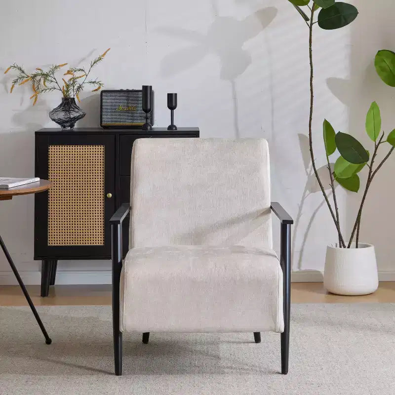 Modern Accent Chair, Upholstered Lounge Chair for Living Room, Bedroom -ModernLuxe