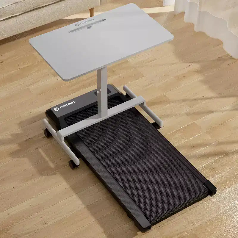 DeerRun Q2 Urban Desk Treadmill Walking Pad with 7% Incline|Compact Under Desk Treadmill