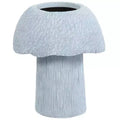 The Lakeside Collection Mushroom Planter Gray Large Medium or Small Garden