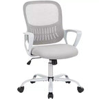 Premium Tall Office Chair, Counter Height, Adjustable Foot Ring Included for Standing Desk Users