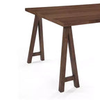 GDFStudio Sabrina Mid-Century Modern Wood Dining Table