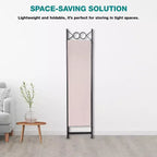 BestMassage Room Divider 4 Panel Folding Privacy Screen 5.6FT Freestanding Partition Wall Divider