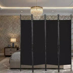 BestMassage Room Divider 4 Panel Folding Privacy Screen 5.6FT Freestanding Partition Wall Divider