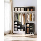 Cube Storage Organizer, Set of 16 Plastic Cubes, Cube Shelf, Book Shelf, Closet Organizers and Storage, Room Organization, 12.2 x 48.4 x 48.4 Inches
