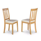 HomeStockKitchen Dining Table Set with 2 Chairs - Modern Black Finish