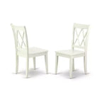 HomeStock Linen White Round Kitchen Dining Table Set