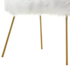 Inspired Home Ana Lux Fur Accent Chair