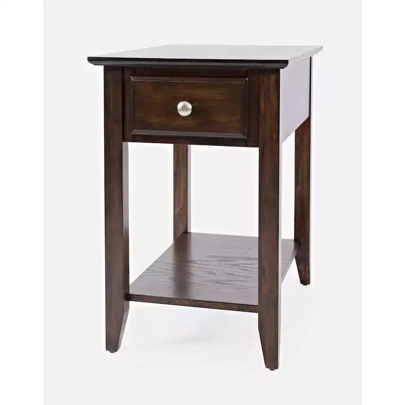 Jofran,Modern Espresso Chairside End Table
