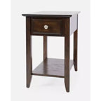 Jofran,Modern Espresso Chairside End Table