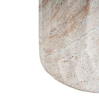 Christopher Knight Home Gillian Outdoor Cylinder Shape Travertine Lightweight Concrete Side Table