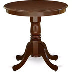HomeStock Dining Table Made of Rubber Wood