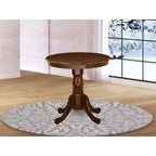 HomeStock Dining Table Made of Rubber Wood