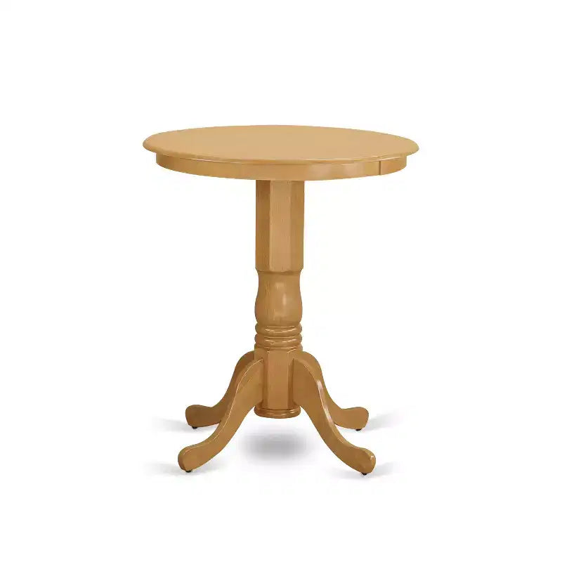 HomeStock Dining Table Made of Rubber Wood