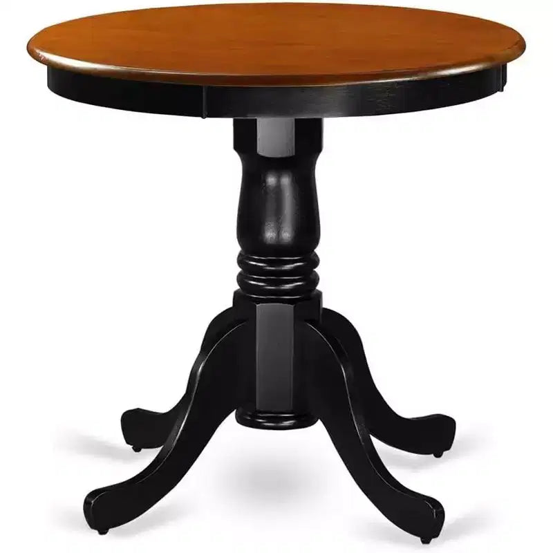 HomeStock Dining Table Made of Rubber Wood