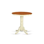 HomeStock Dining Table Made of Rubber Wood