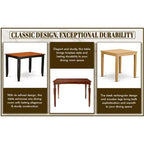 Counter Height Rectangular Dining Table Buckland Model