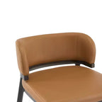Christopher Knight Home Carolyn Industrial Metal and Leathaire Barstool (Set of 2)