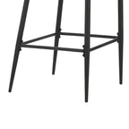 Christopher Knight Home Carolyn Industrial Metal and Leathaire Barstool (Set of 2)