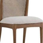 Christopher Knight Home Whim Rubber Wood Dining Chair with Rattan Back