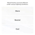 Plank+Beam Set of 2 Modern Dining Chairs, Cushioned Seat Kitchen Chair, Upholstered Solid Wood Chair for OfficeandLivingRoom, White/Cream