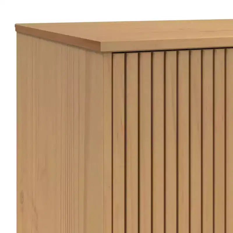 vidaXL Sideboard OLDEN Brown 44.9x16.9x28.9 Solid Wood Pine