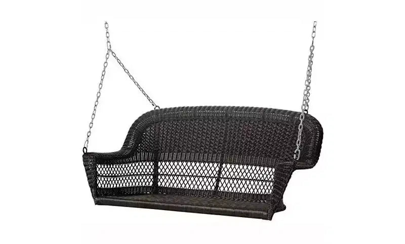 HomeStock Resin Wicker Porch Swing