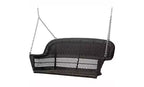 HomeStock Resin Wicker Porch Swing