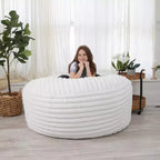 Jaxx 5 Foot Saxx Bean Bag Chair for Adults - Luxe Faux Fur