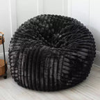 Jaxx 5 Foot Saxx Bean Bag Chair for Adults - Luxe Faux Fur