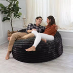 Jaxx 5 Foot Saxx Bean Bag Chair for Adults - Luxe Faux Fur