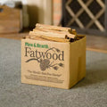 Evergreen Fatwood Fire-Starter, 10 lb. Box