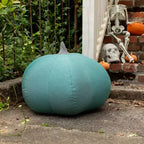 Jaxx Pumpkin Pouf - Luxurious Ottoman for Fall & Halloween Dcor