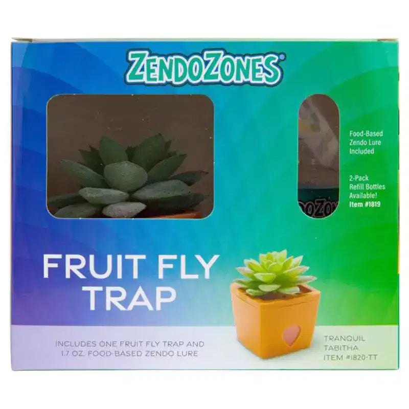 JT Eaton ZendoZones Fruit Fly Trap Tranquil Tabitha - Case of 6