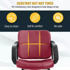 BestMassage Barber Chair Professional Salon Chair Heavy-Duty Hydraulic Pump with Swivel Base
