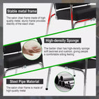 BestMassage Shampoo Chair Salon Chair Barber Chair with Faux Leather Armrest