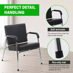 BestMassage Shampoo Chair Salon Chair Barber Chair with Faux Leather Armrest