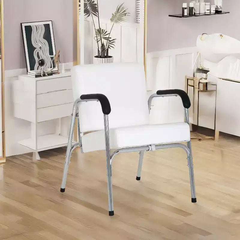 BestMassage Shampoo Chair Salon Chair Barber Chair with Faux Leather Armrest